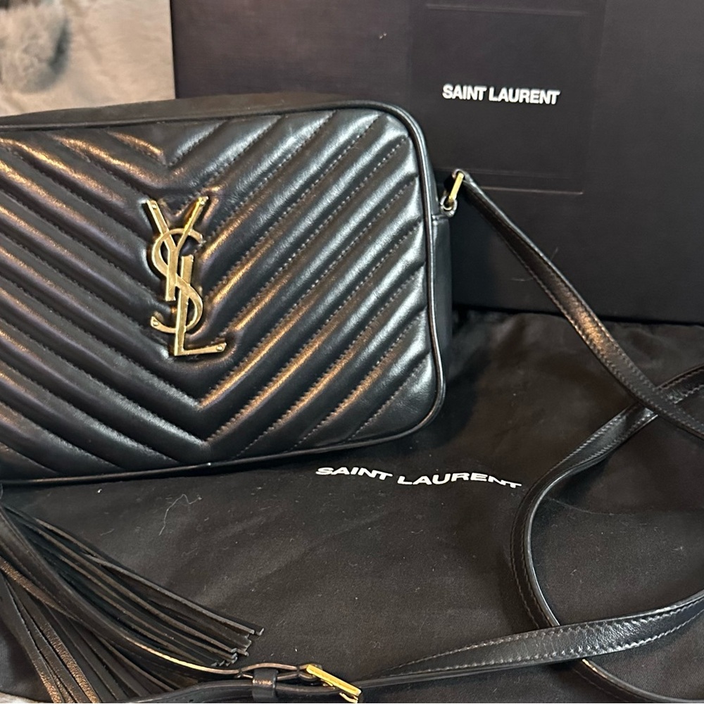 Saint Laurent Black Crossbody Bag